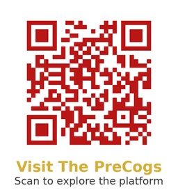 Scan to visit theprecogs.ai